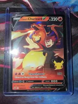 🔥 Pokemon TCG Lance's Charizard V SWSH133 Sword & Shield Promo Holo - Image 1