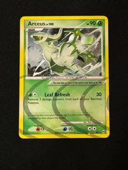 Pokemon TCG Arceus AR2/99 Holo Rare Platinum Arceus LP - Image 1