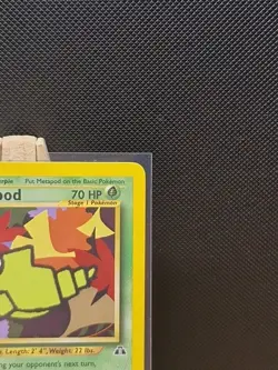 Pokemon TCG 2001 Neo Discovery 1st Edition Metapod 42/75 - Near Mint - Image 4