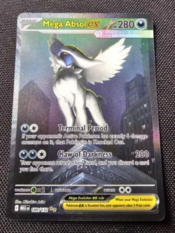 Pokemon TCG Mega Absol EX Illustration Rare Alt Art 180/132 Mega Evolution - Image 1
