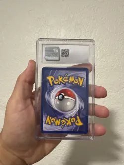 2000 POKEMON PROMO BLACK STAR POKEMON LEAGUE #8 MEW CGC-9 MINT - Image 2