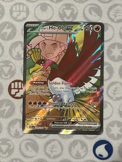 Ethan’s Ho-Oh ex Full Art Pokemon Destined Rivals #209/182 Near Mint - Image 1
