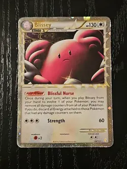 2010 Pokemon HeartGold SoulSilver Chansey Prime 106/113 Holo Rare HP-DMG - Image 1