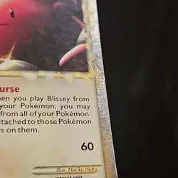 2010 Pokemon HeartGold SoulSilver Chansey Prime 106/113 Holo Rare HP-DMG - Image 3