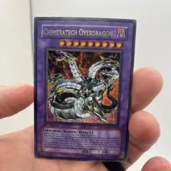 (YBL) Chimeratech Overdragon POTD-EN034 Power of the Duelist 1st Edition LP - Image 1