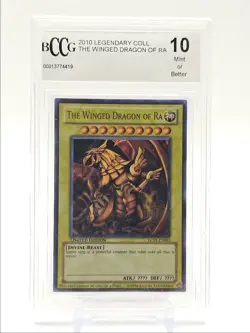 THE WINGED DRAGON OF RA 2010 YU-GI-OH! LEGENDARY COLLECTION BCCG 10 Q6650 - Image 1