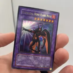 Yugioh! Elemental Hero Flare Neos POTD-EN032 Ultra Rare 1st Edition - Image 2