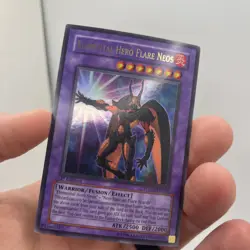 Yugioh! Elemental Hero Flare Neos POTD-EN032 Ultra Rare 1st Edition - Image 3