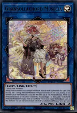 GranSolfachord Musecia 1st Ed Ultra Rare DAMA-EN048 Yu-Gi-Oh! - Image 1