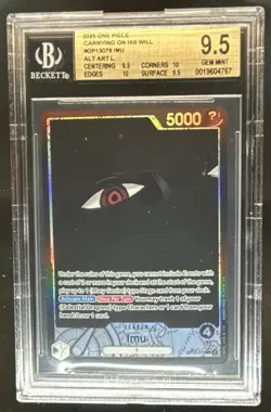 2025 One Piece Carrying on His Will Imu Alternate Art #OP13-079 BGS 9.5 - Image 1