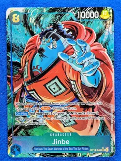 Jinbe OP14-049 SR AA | NM | The Azure Sea's Seven | One Piece TCG | English - Image 1