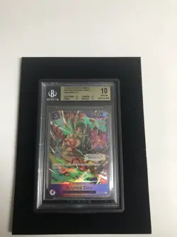 2022-23 One Piece Promos #OP01025 Roronoa Zoro P Treasure Cup BGS 10 PRISTINE - Image 1