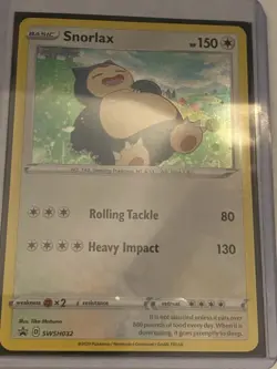 Pokemon Snorlax SWSH032 Promo Holo Basic 150 HP SWSH: Sword & Shield - Image 2