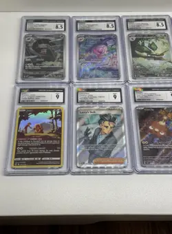 8x Pokemon CGC Slab Lots (ENG & JAP) - Promo/Trainer/Illustration Rare/Art Rare - Image 2