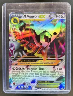 2015 Pokemon XY Primal Clash M Aggron #94/160 - Image 1