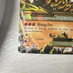 Pokemon M Lucario EX 113/111 XY Furious Fists Full Art Holo Secret Rare 2014 - Image 2