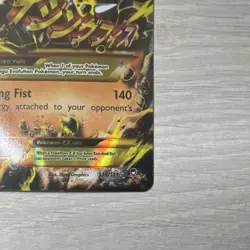 Pokemon M Lucario EX 113/111 XY Furious Fists Full Art Holo Secret Rare 2014 - Image 3