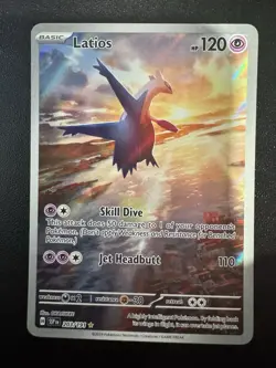 Pokemon TCG Latios 203/191 S&V Surging Sparks Illustration Rare - Image 1