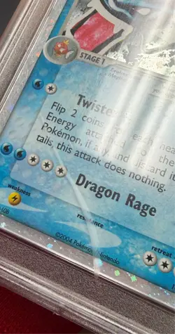 PSA EX-MT 6 Pokemon TCCG Gyarados ex 109/112 FireRed & LeafGreen Holo (Swirl) - Image 4