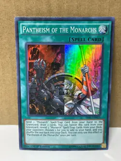 Pantheism of the Monarchs Yugioh SR01-EN023 ModPlay - Image 1