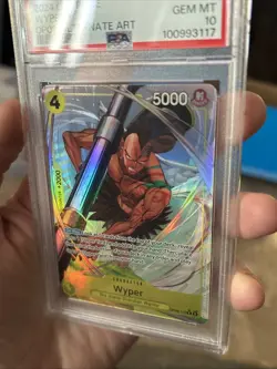 One Piece Wyper (Parallel) OP08-110 Two Legends PSA 10 Gem Mint Alternate Art - Image 3