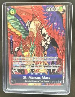 2025 One Piece Carrying On His Will St. Marcus Mars Rare #OP13-091 - Image 1