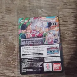 One Piece Monkey D. Luffy US College Basketball Card Illinois Sealed - Image 3
