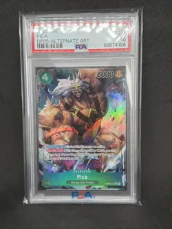 2023 One Piece OP05: Pica ALTERNATE ART PSA 10 💎 - Image 1