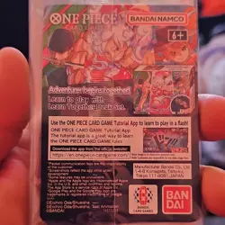 Bandai Monkey.D.Luffy P-055 One Piece CCG US Voyage Promo Character Card - Image 2