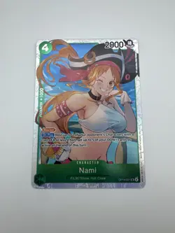 Nami OP14-031 (SR) – The Azure Sea’s Seven – One Piece TCG – English Super Rare - Image 1