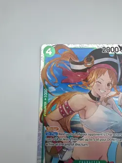 Nami OP14-031 (SR) – The Azure Sea’s Seven – One Piece TCG – English Super Rare - Image 2
