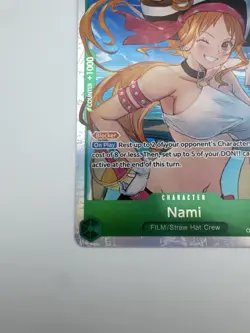 Nami OP14-031 (SR) – The Azure Sea’s Seven – One Piece TCG – English Super Rare - Image 4