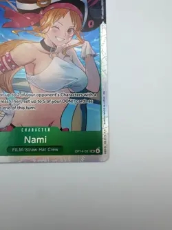 Nami OP14-031 (SR) – The Azure Sea’s Seven – One Piece TCG – English Super Rare - Image 5