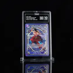 2025 ONE PIECE OP11-A FIST OF DIVINE SPEED #005 LUFFY-TAROU SP ALT ART TAG 10 - Image 1