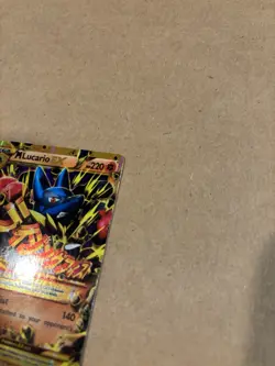 Mega Lucario EX 113/111 Pokemon Card XY Furious Fists Secret Rare NM - Image 4