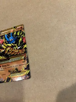 Mega Lucario EX 113/111 Pokemon Card XY Furious Fists Secret Rare NM - Image 5