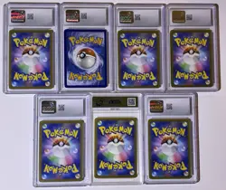 Rare Holo 7 Card Pokemon Lot All Graded CGC 9.5 - Image 2