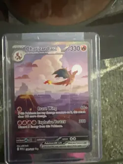 Charizard ex 201/165 Sv2a: Pokemon Card 151 Holo (Japanese) - Image 1