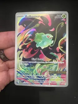 Pokemon Card Collection Lot Full Arts Stamped Mega Evolutions Bulbasaur 133/132 - Image 2