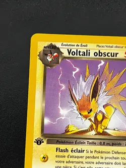 Voltali Obscur (Dark Jolteon) 38/82 - Team Rocket FRENCH Vintage Pokemon Card LP - Image 5