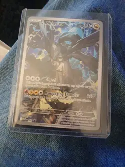 Pokemon N's Zekrom Promo ME: Mega Evolution Dragon 130 HP English Card - Image 1