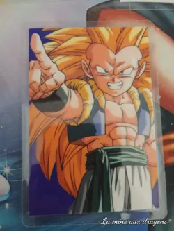Carte Rami Tercera 164 Dragon Ball Z card set plastified Norma Gotenks ss3 ssj3 - Image 1