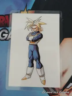 Carte Rami Primera 3 Dragon Ball Z card set plastified Norma Mirai Trunks futur - Image 1