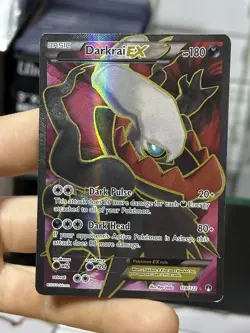 Darkrai EX 118/122 XY Breakpoint 2016 Full Art Holo Rare Pokemon Card TCG - Image 3