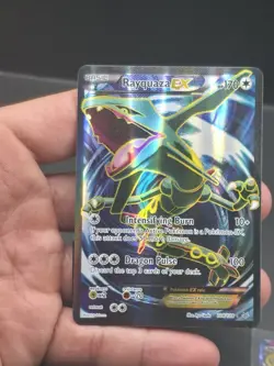 Pokemon TCG Rayquaza EX Full Art Ultra Rare Card Roaring Skies 104/108 - Image 2