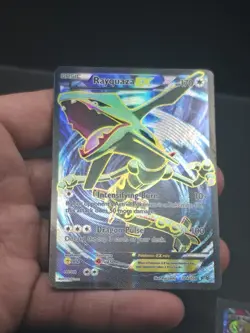 Pokemon TCG Rayquaza EX Full Art Ultra Rare Card Roaring Skies 104/108 - Image 3