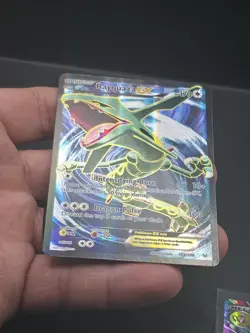 Pokemon TCG Rayquaza EX Full Art Ultra Rare Card Roaring Skies 104/108 - Image 4