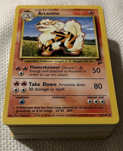 Pokemon Complete Unc/Com Base Set 2 Set 89 Cards NM/M - Image 1