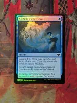 MTG Card: Alchemist's Retrieval [Innistrad: Crimson Vow] FOIL - Image 1