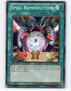 Spell Reproduction #LCJW-EN101 1st Edition Yugioh Card - Image 1
